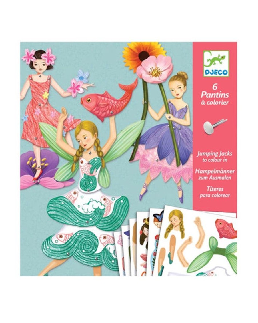 Kids & Babies Djeco | Djeco - Fairies Paper Puppets