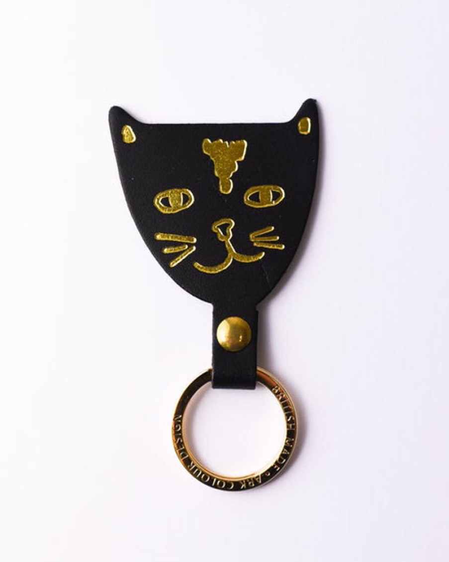 Accessories & Clothing Ark | Ark - Cat Key Fob - Black