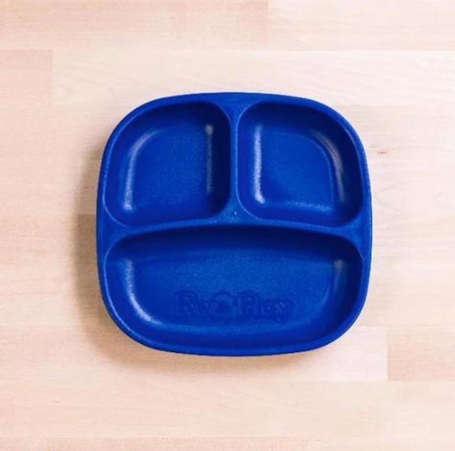 Kids & Babies Re-Play | Re-Play Recycled Divided Plate - Navy Blue