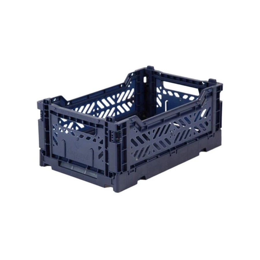 Home Decor NOAM | Ay-Kasa - Foldable Crates - Mini - Navy