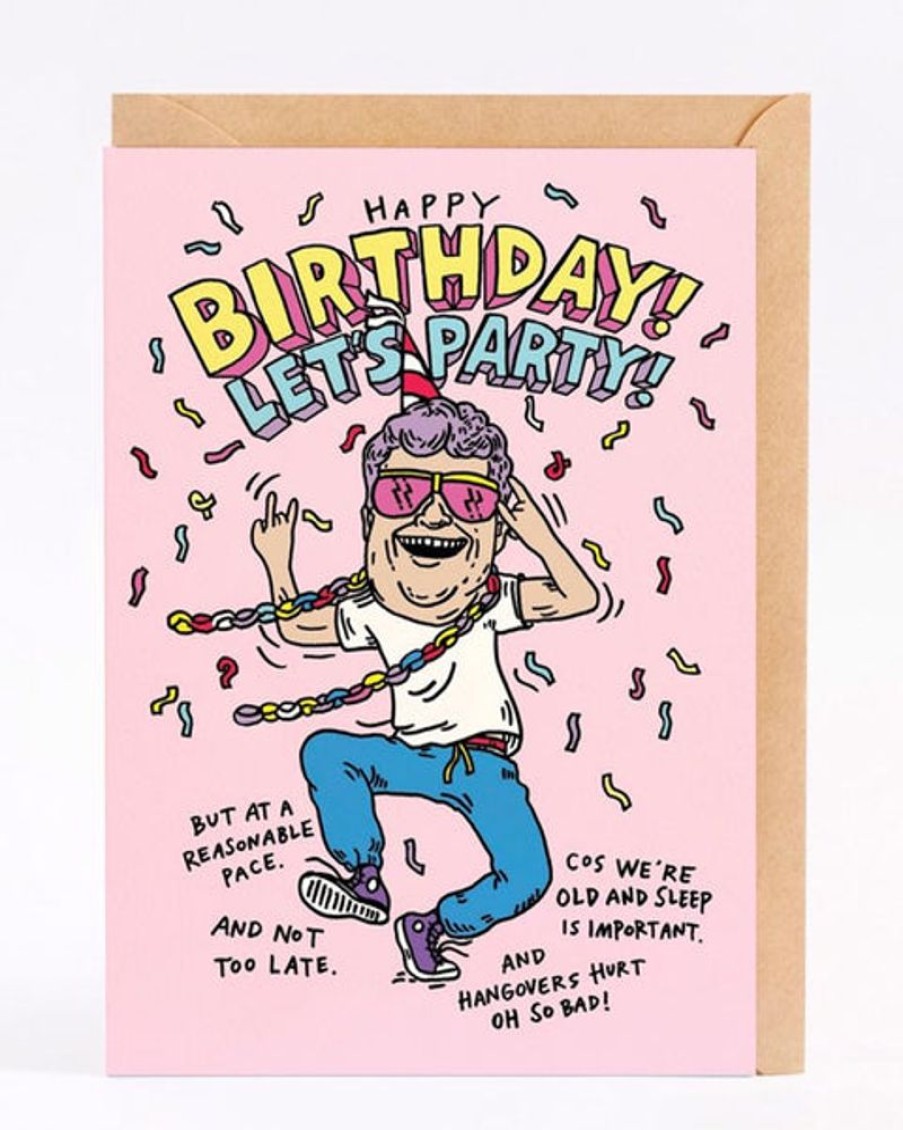 Cards Wally Paper Co | Wally Paper Co Cards -Happy Birthday Let'S Party