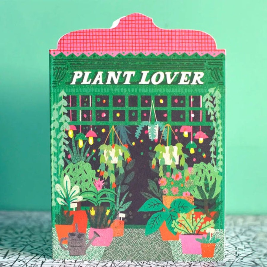 Cards The Printed Peanut | The Printed Peanut - Plant Lover Shop Die Cut Card