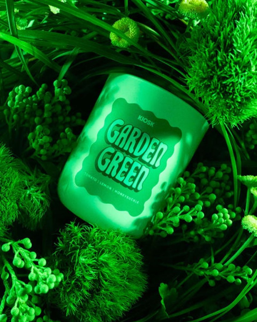 Home Decor Kiosk | Kiosk - Scented Candle - Garden Green