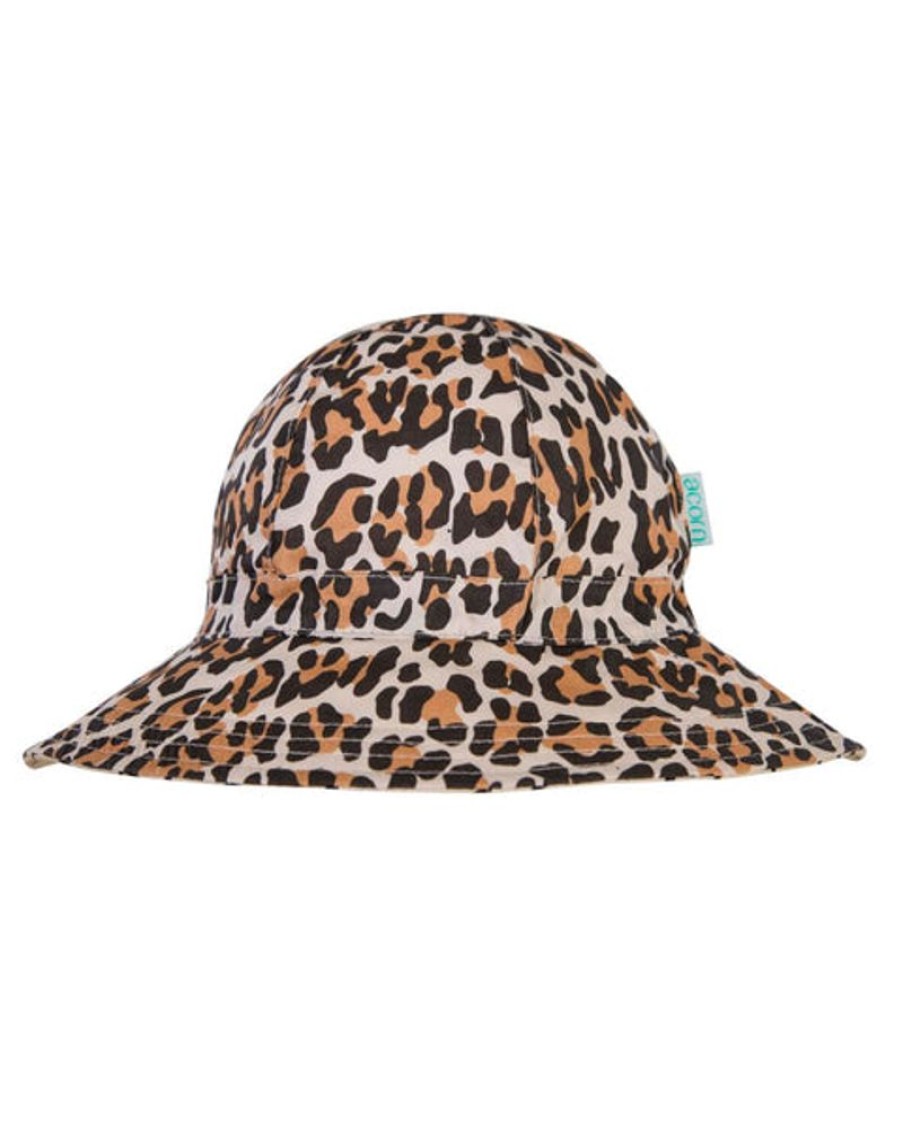 Kids & Babies Acorn kids | Acorn Kids - Wide Brim Sunhat - Leopard