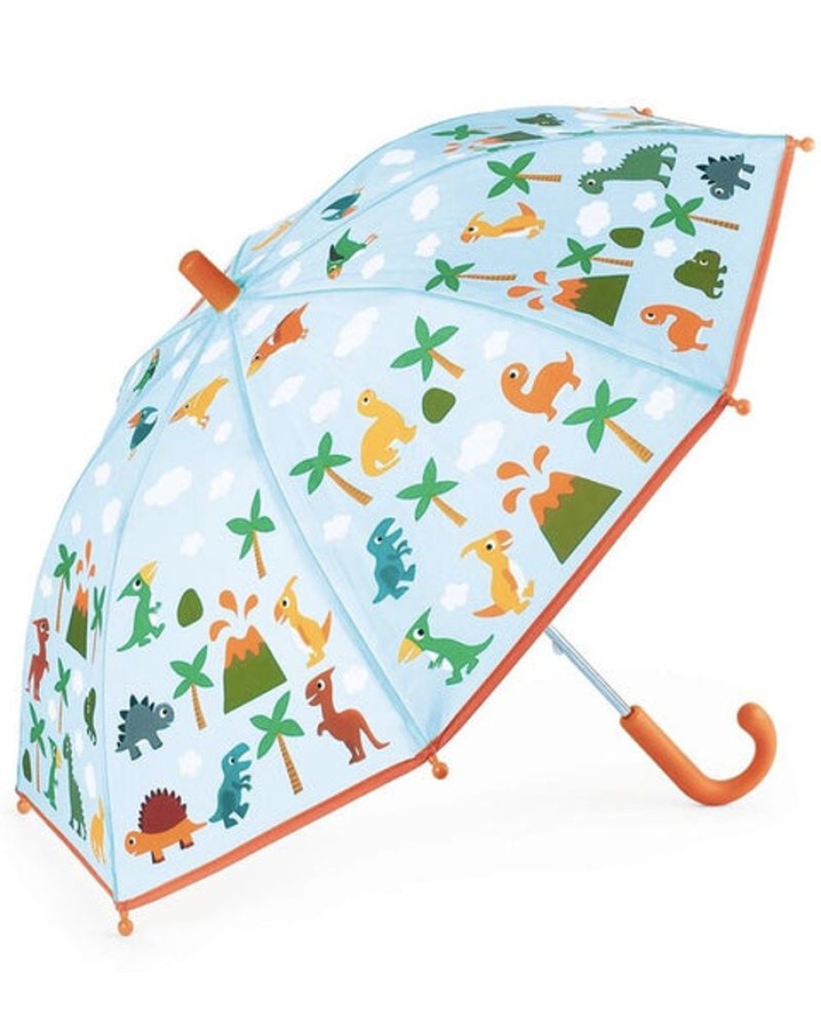 Kids & Babies Djeco | Djeco - Dinosaurs Petit Child Umbrella - Pick Up Only