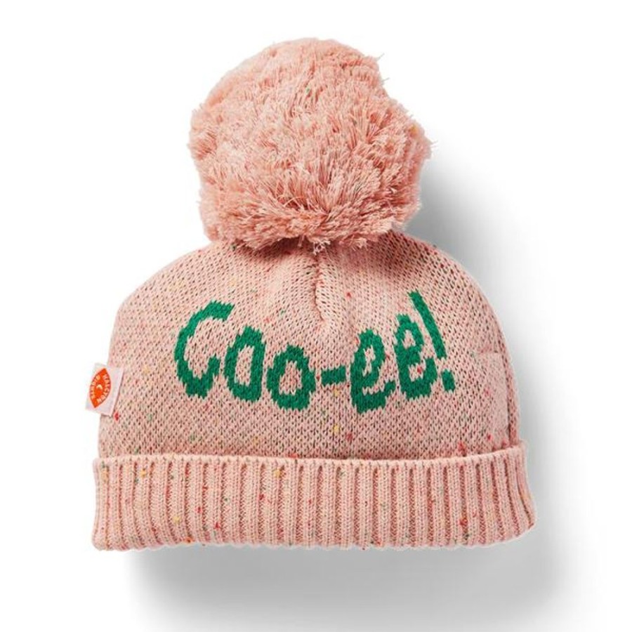 Kids & Babies Halcyon nights | Halcyon Nights - Pink Koala Cotton Knit Beanie