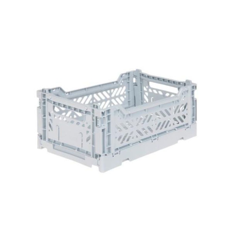 Home Decor NOAM | Ay Kasa - Foldable Crates Mini - Cotton Blue