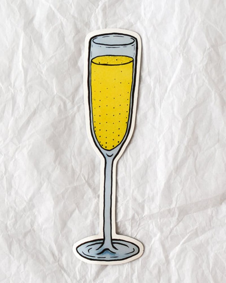 Tableware BILLIE JUSTICE THOMSON | Billie Justice Thomson - Champagne Glass Magnet