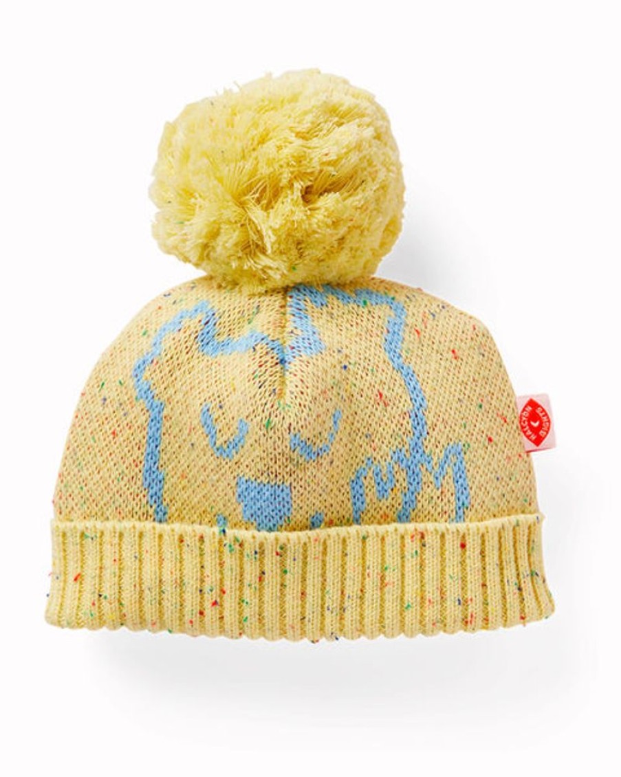 Kids & Babies Halcyon nights | Halcyon Nights - Sunny Koala Cotton Knit Beanie