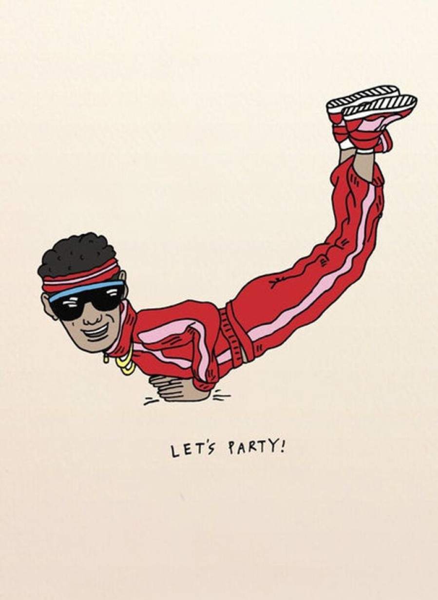 Cards Wally Paper Co | Wally Paper Co Cards - Let'S Party (The Worm)