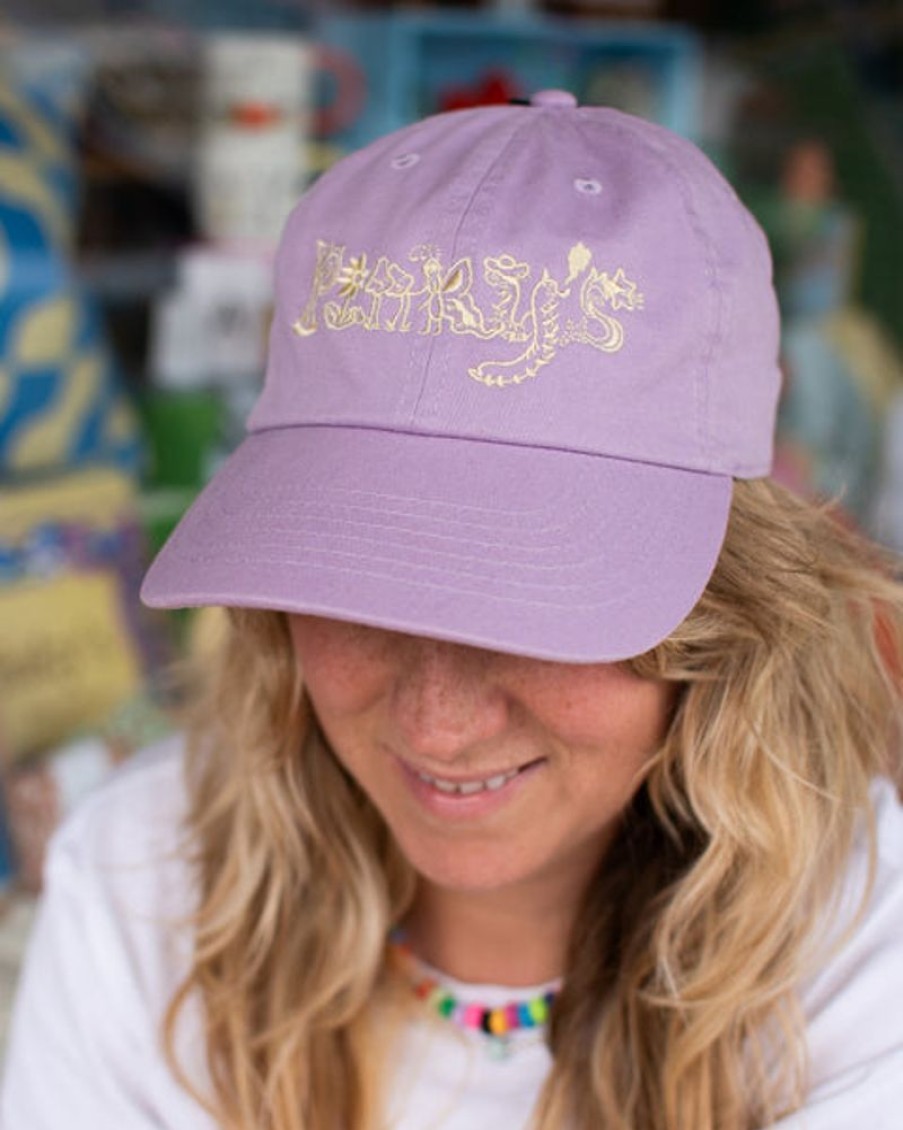 Accessories & Clothing Pinky's | Pinky'S Cap - Lemon On Lilac