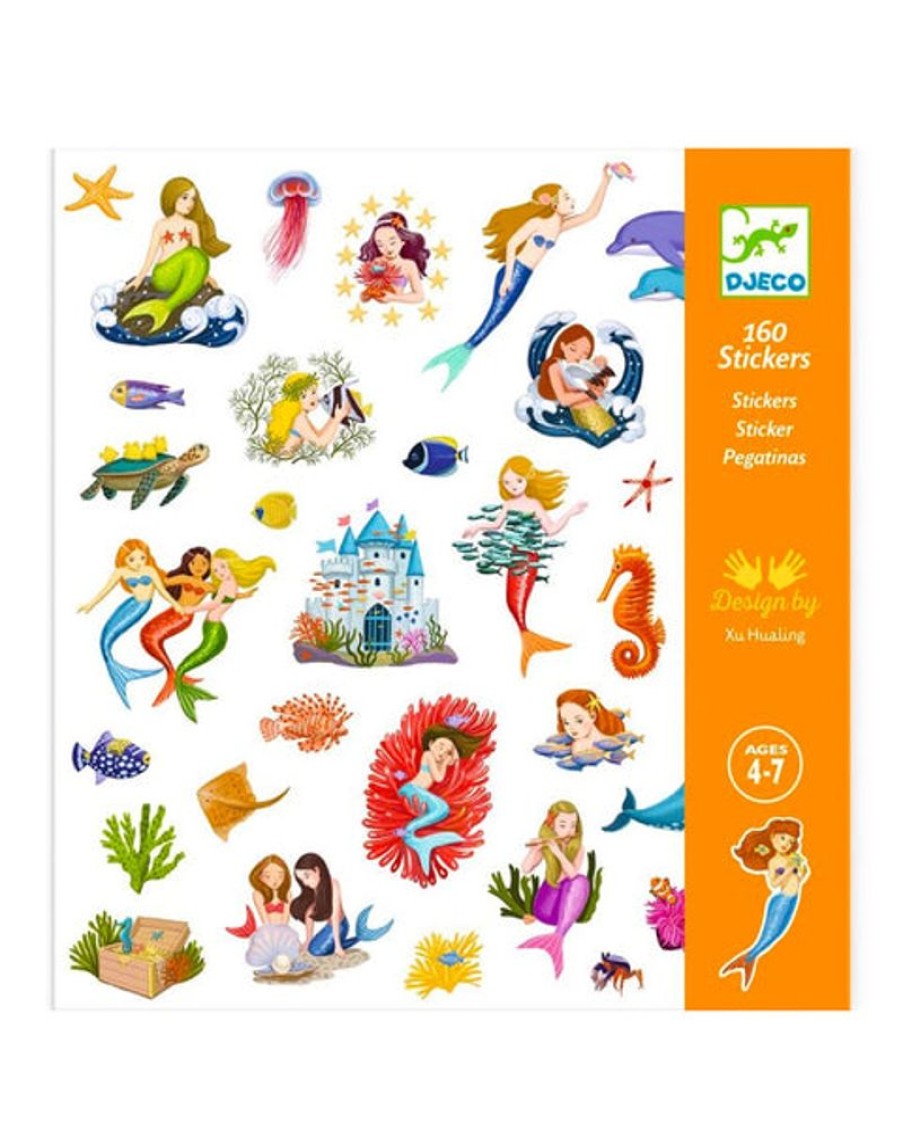 Kids & Babies Djeco | Djeco - Mermaid Stickers