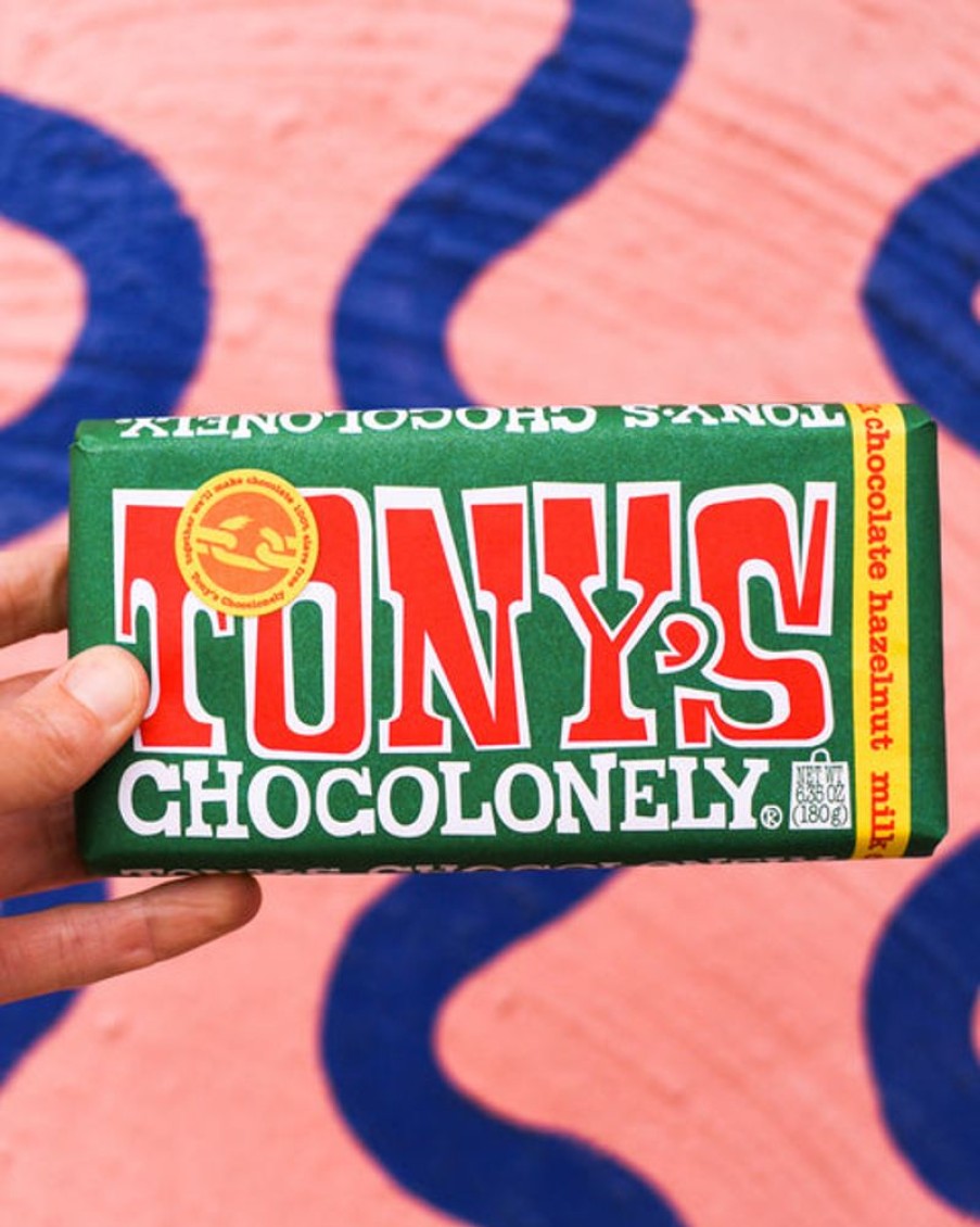 Food Tony's Chocolonely | Tony'S Chocolonely - Milk Hazelnut 32%