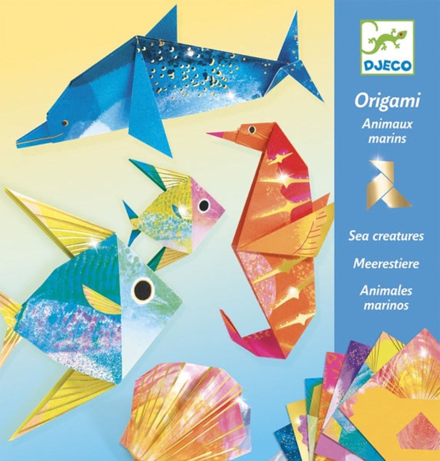 Kids & Babies Djeco | Djeco - Origami Sea Creatures