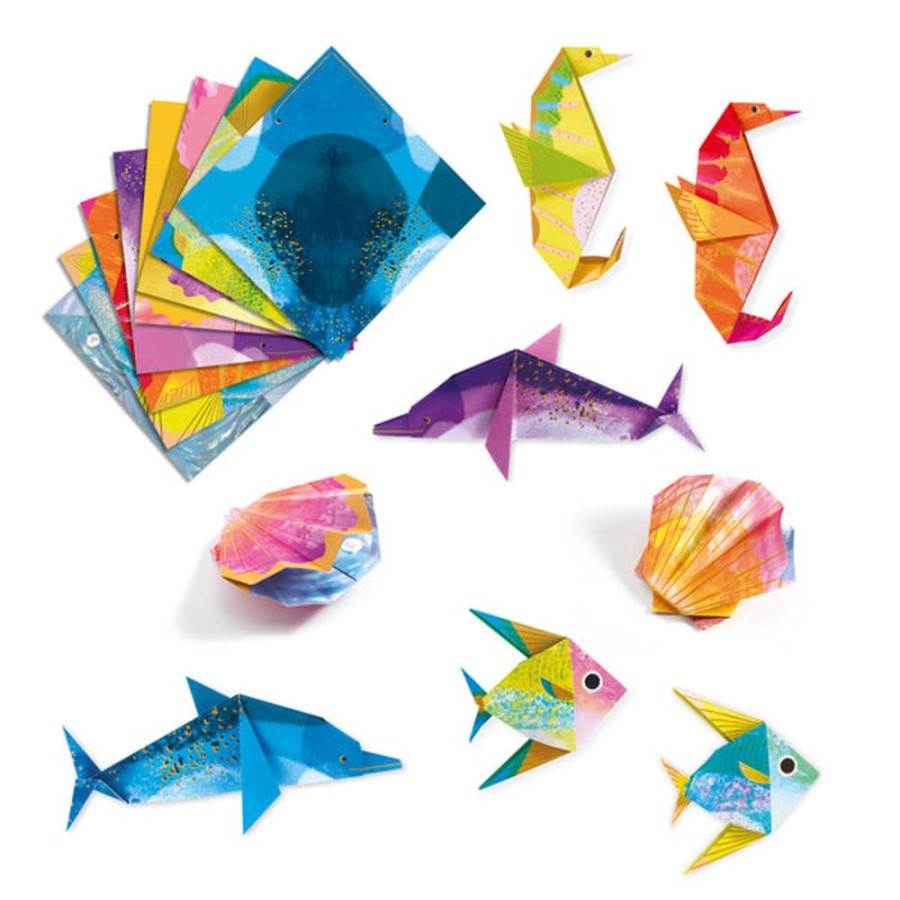 Kids & Babies Djeco | Djeco - Origami Sea Creatures