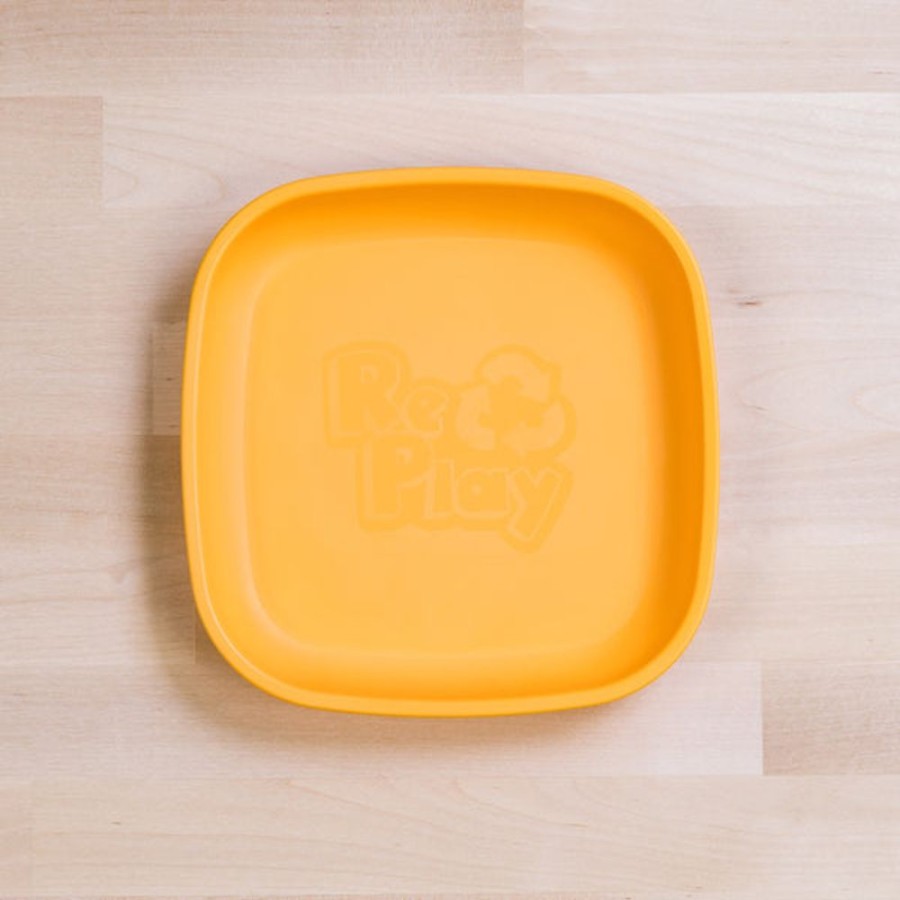 Kids & Babies Re-Play | Re-Play - Flat Plate - Sunny Yellow