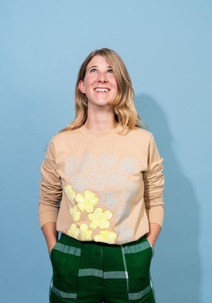 Accessories & Clothing Emily Green | Emily Green - Wobbly Flowers Long Sleeve Tee