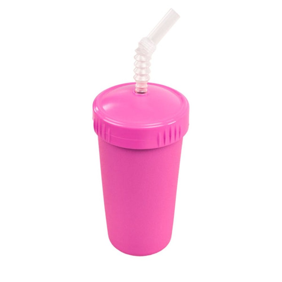 Kids & Babies Re-Play | Re-Play - Straw Cup - Bright Pink