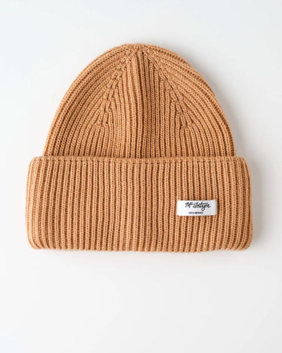 Accessories & Clothing McIntyre Merino | Mcintyre Merino - Glenoe Beanie - Camel