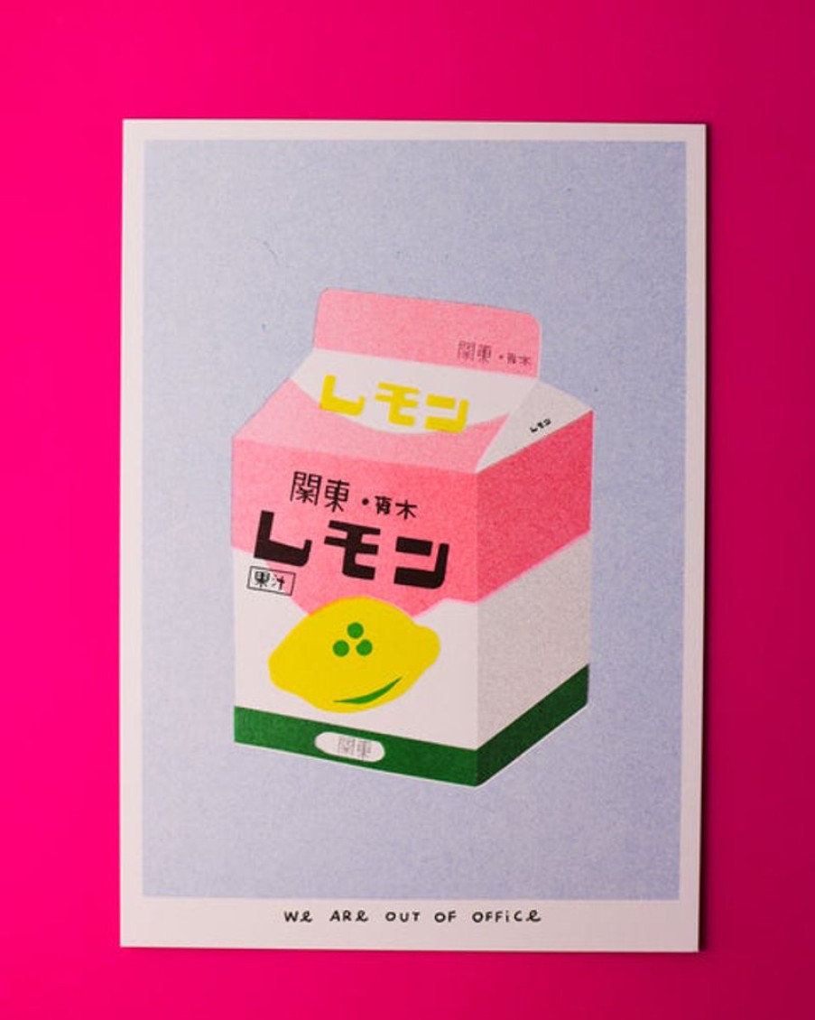 Home Decor we are out of office | We Are Out Of Office - Riso Print - Box Of Lemon Milk