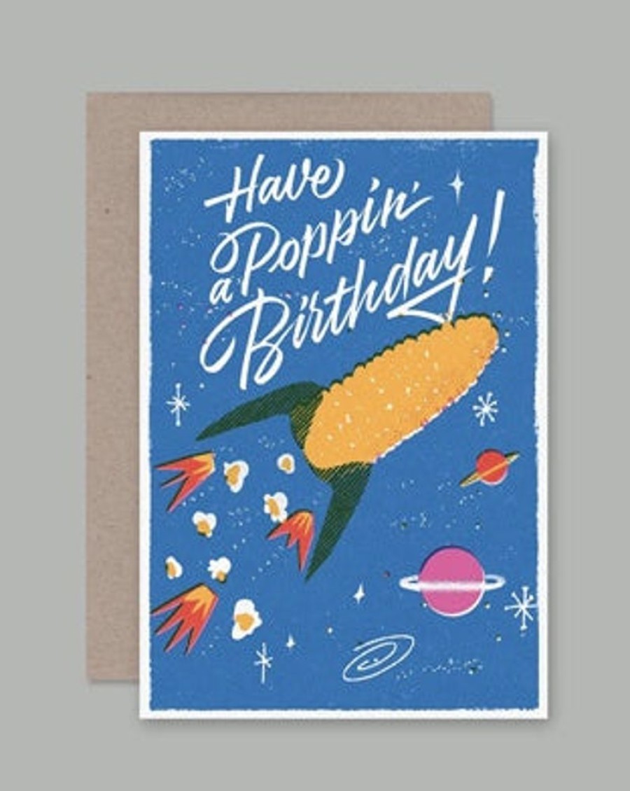 Cards AHD | Ahd Greetings Cards - Have A Poppin' Birthday