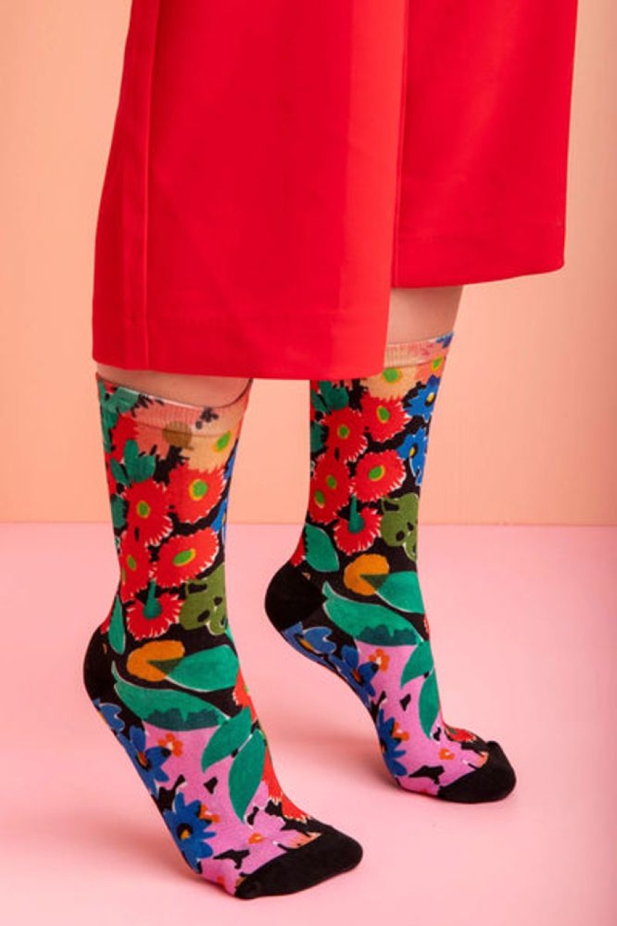 Accessories & Clothing Julie white | Julie White - Bush Bloom Socks