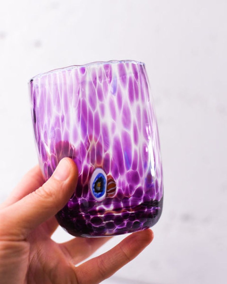 Tableware casa celva | Casa Celva - Murano Tumbler - Amethyst