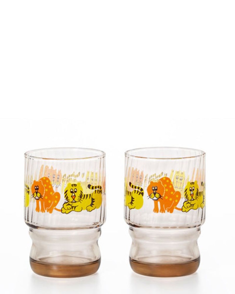 Tableware Aderia | Aderia Retro - Set Of 2 Zoo Mate Tumblers