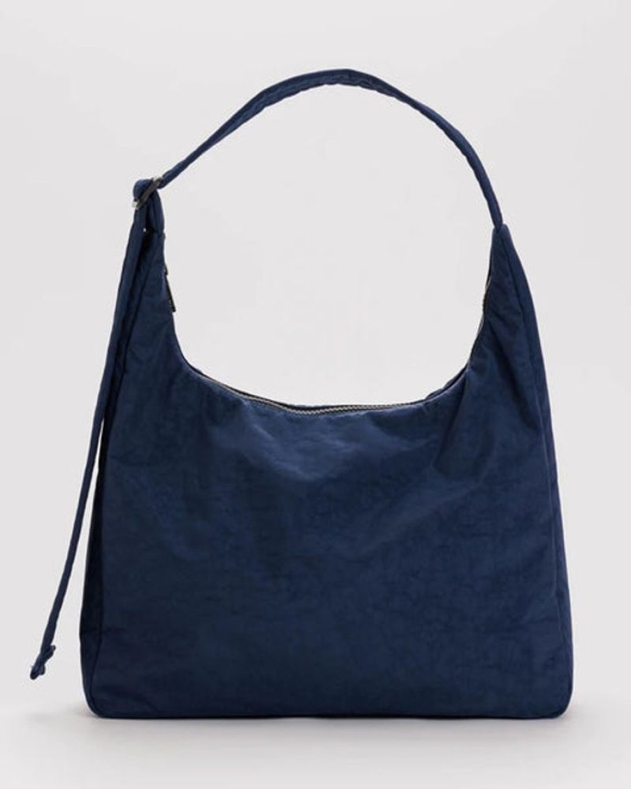 Accessories & Clothing Baggu | Baggu - Mini Nylon Shoulder Bag - Navy