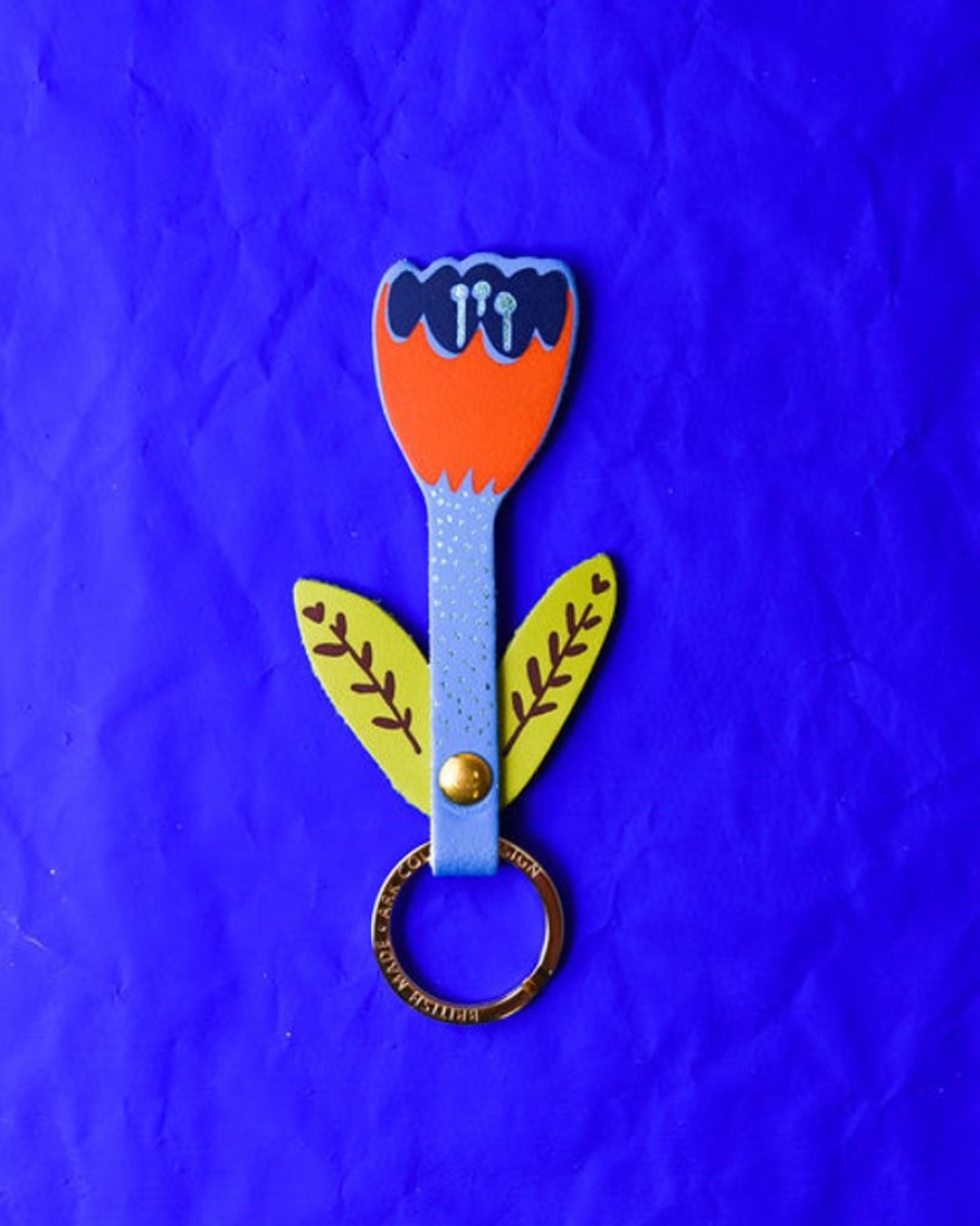 Accessories & Clothing Ark | Ark - Tulip Key Fob - Cornflower