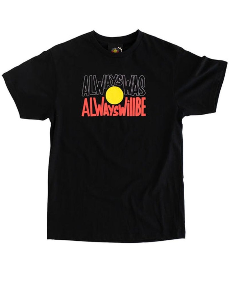 Kids & Babies Clothing the Gaps | Clothing The Gaps - Kids 'Always Was, Always Will Be' Black Tee