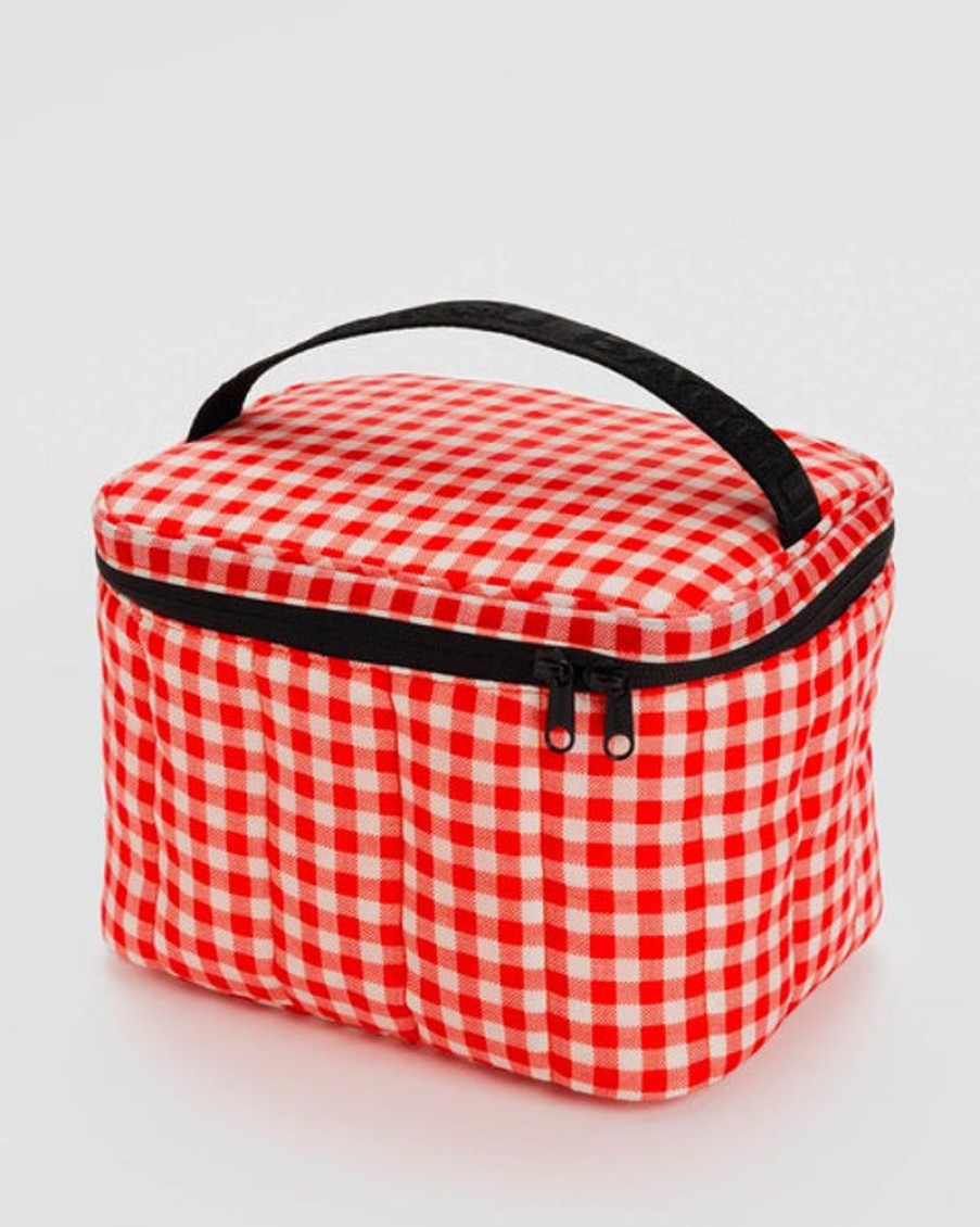 Tableware Baggu | Baggu - Puffy Lunch Bag - Red Gingham