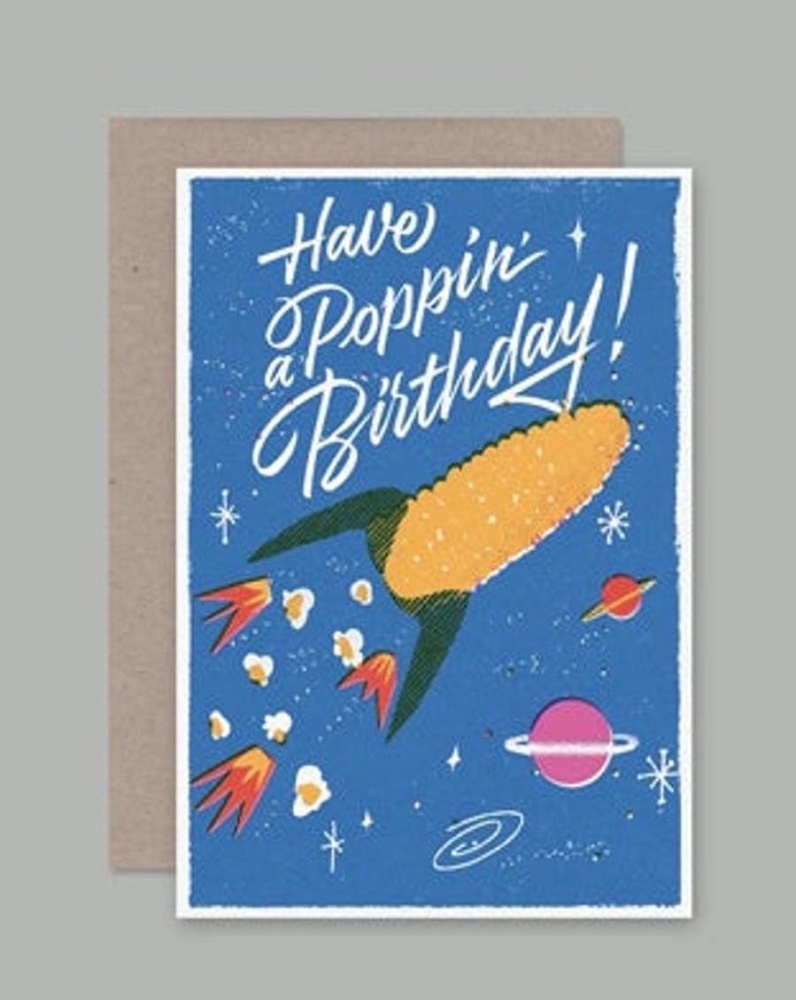 Cards AHD | Ahd Greetings Cards - Have A Poppin' Birthday