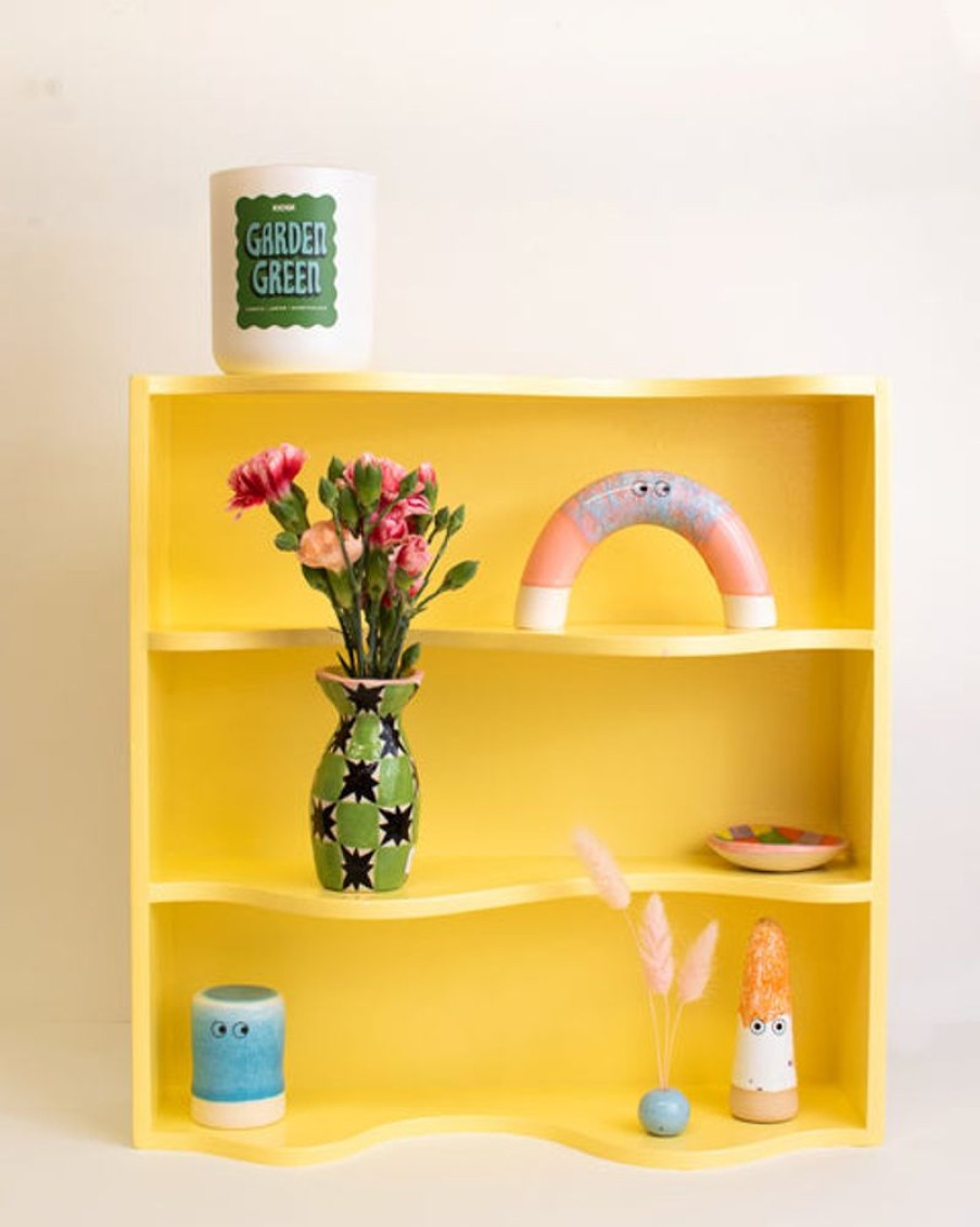 Home Decor Pinky's | Pinky'S - Nik Nak Shelf - Butter Yellow