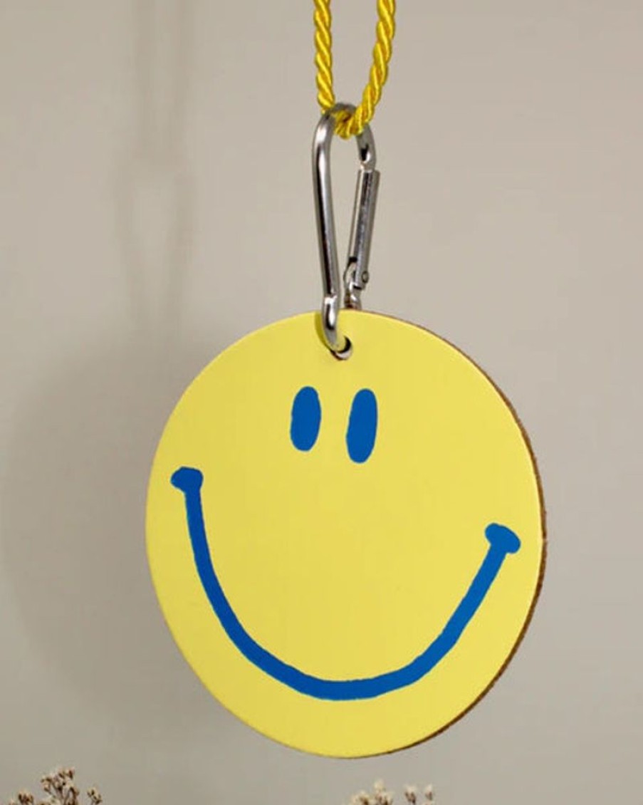 Kids & Babies Ark | Ark - Happy Face Bag Tag - Lemon