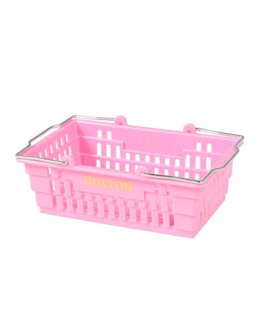 Home Decor Dulton | Dulton - Small Desktop Basket - Pink