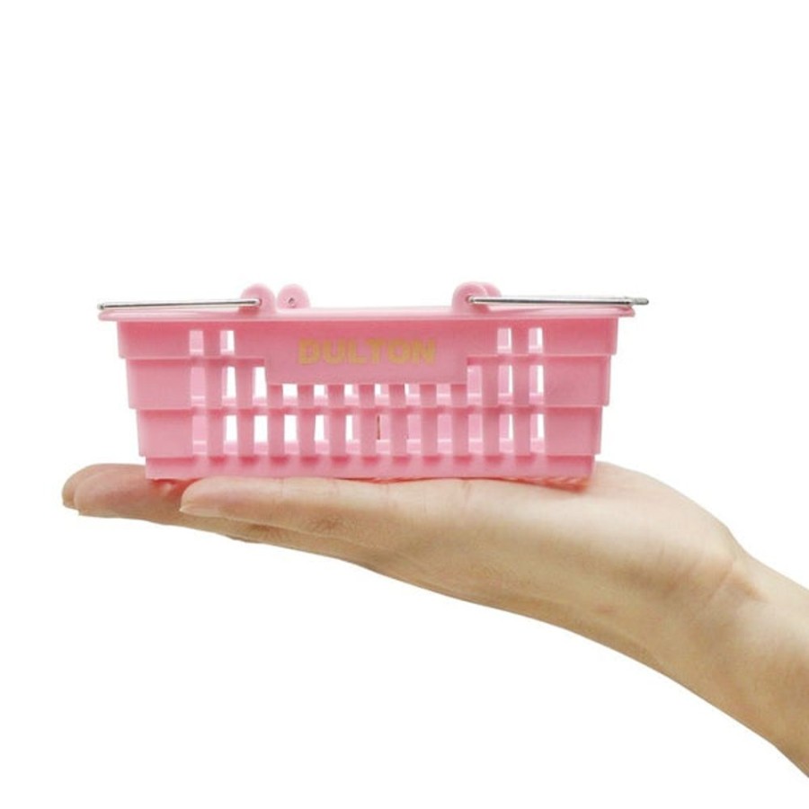 Home Decor Dulton | Dulton - Small Desktop Basket - Pink