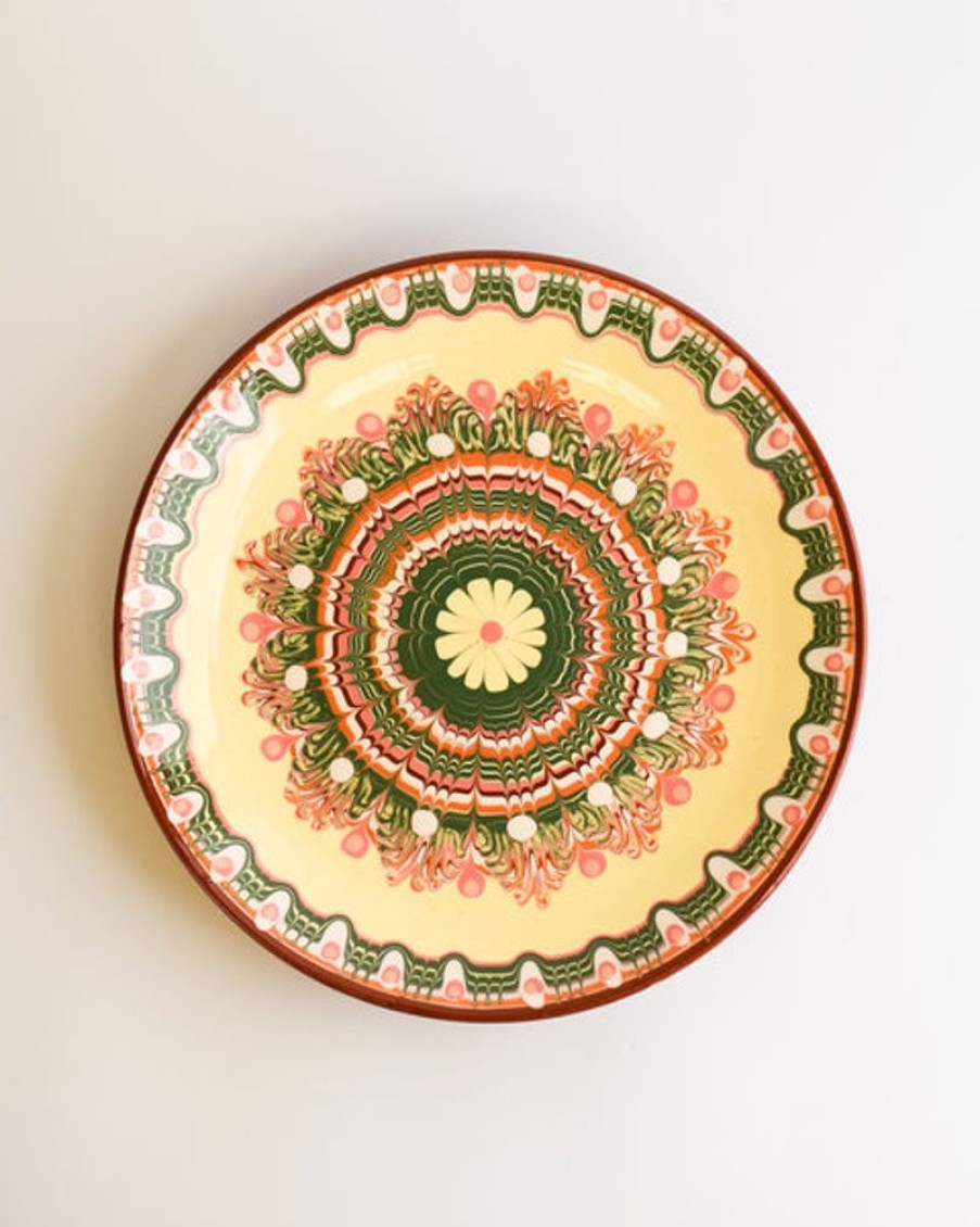 Home Decor Mahala Wallah | Mahala Wallah - Nadia Plate Yellow