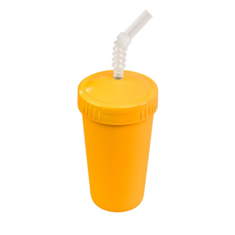 Kids & Babies Re-Play | Re-Play - Straw Cup - Sunny Yellow