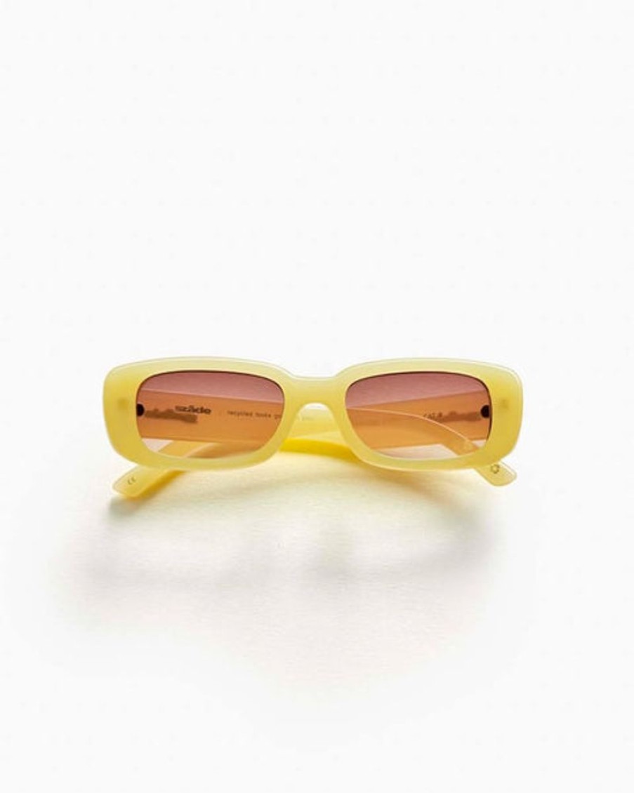 Accessories & Clothing Szade Sunglasses | Szade Dollin Sunglasses - Tainted Lime / Hustler Brown