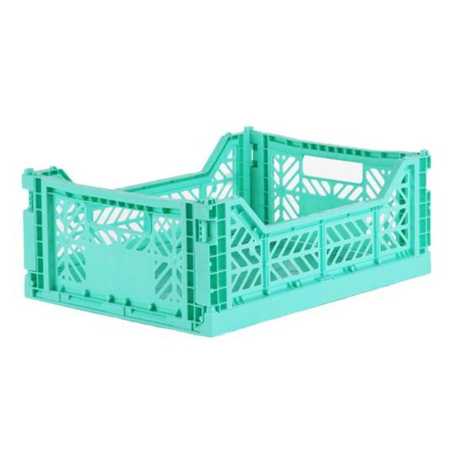 Home Decor NOAM | Ay-Kasa Foldable Crates - Midi - Mint Green