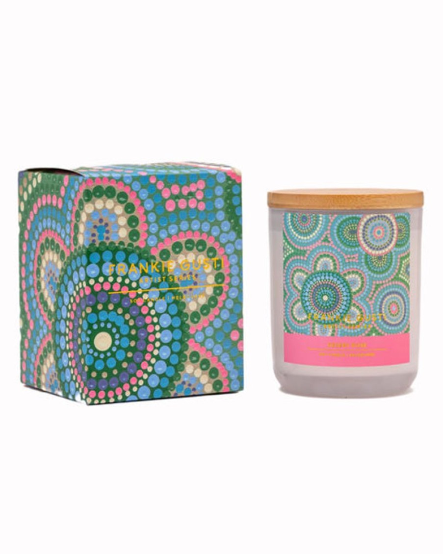 Scent & Care Frankie Gusti | Frankie Gusti - Desert Rose Candle - Lou Martin