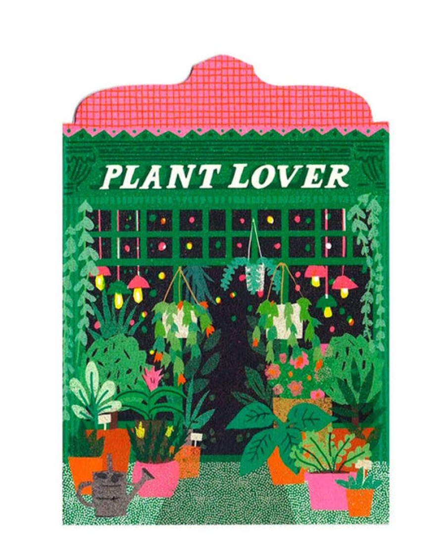 Cards The Printed Peanut | The Printed Peanut - Plant Lover Shop Die Cut Card