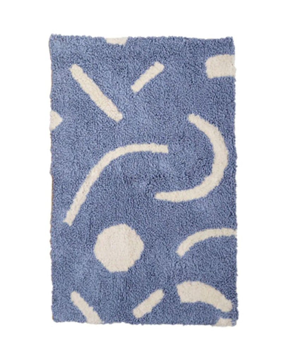 Home Decor Mosey Me | Mosey Me - Shapes Bath Mat