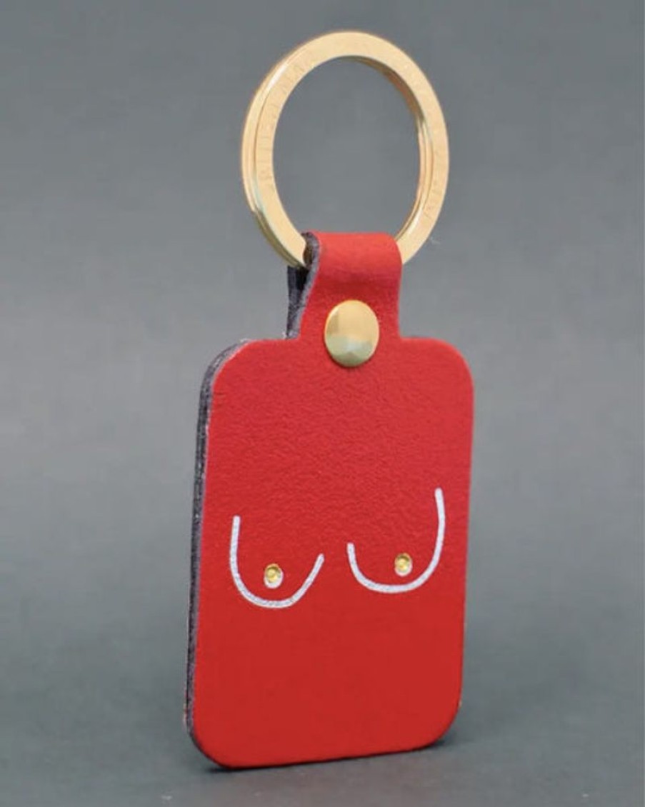 Accessories & Clothing Ark | Ark - Boob Key Fob - Red