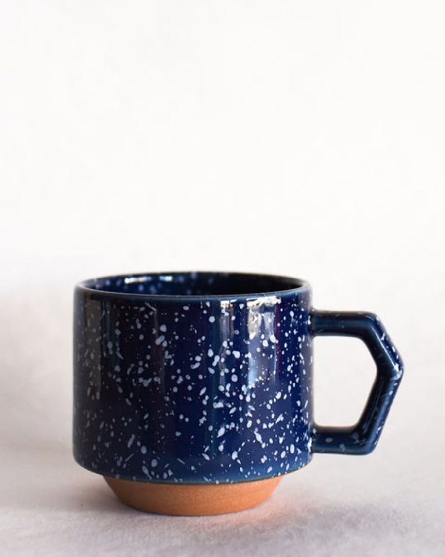 Tableware chips japan | Chips Japan Stackable Mug - Splash Navy/White