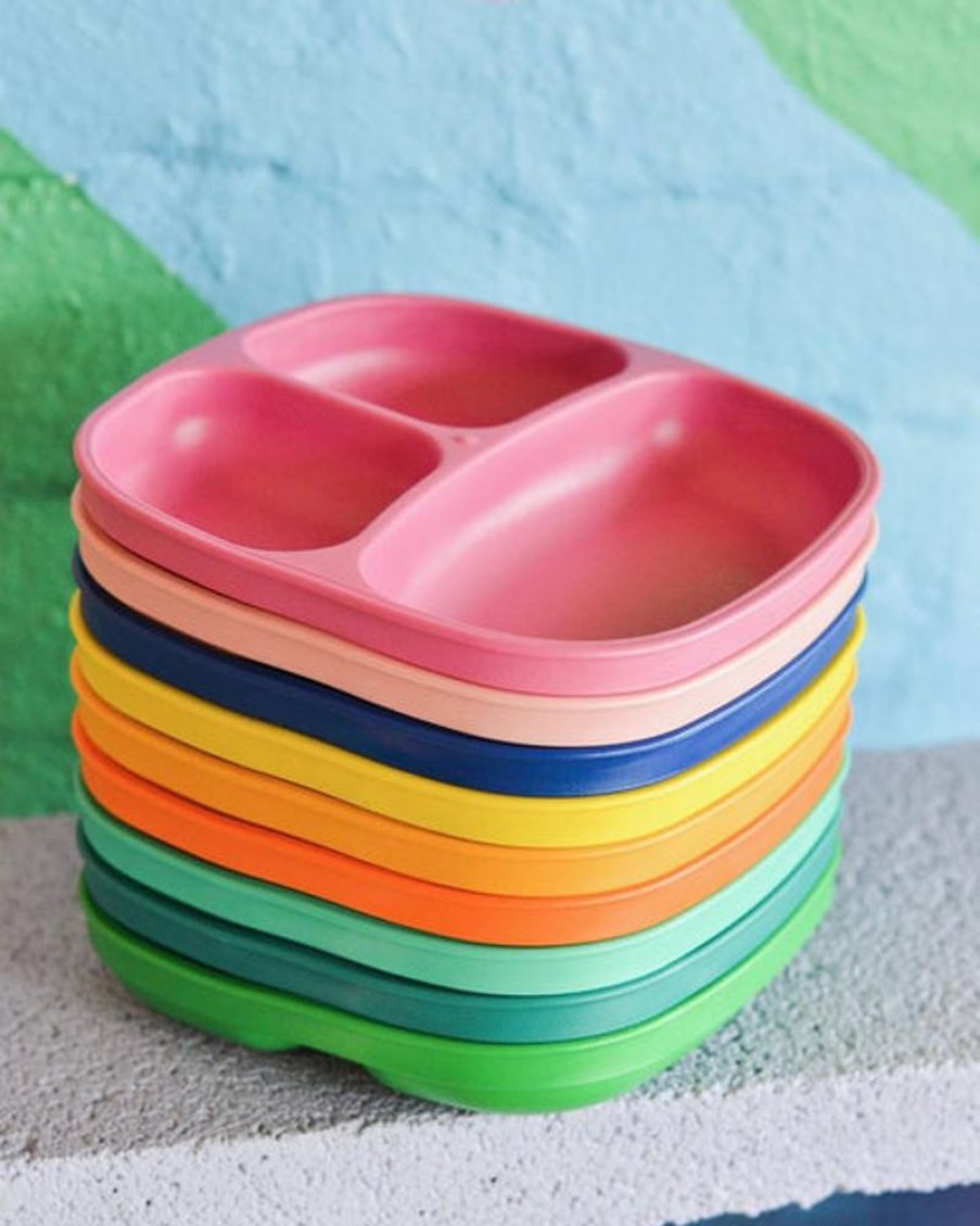 Kids & Babies Re-Play | Re-Play Divided Plate - Ice Pink