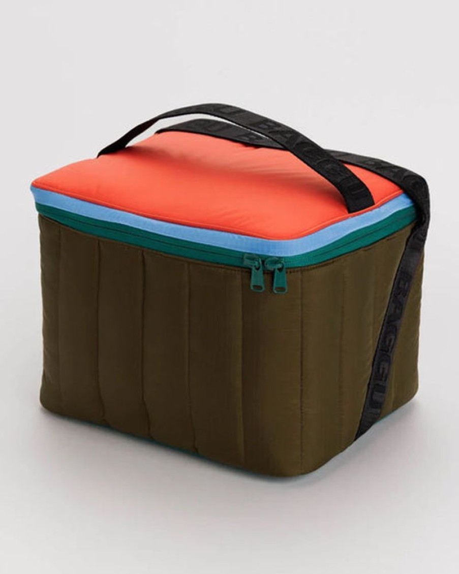 Tableware Baggu | Baggu - Puffy Cooler Bag - Tamarind Mix