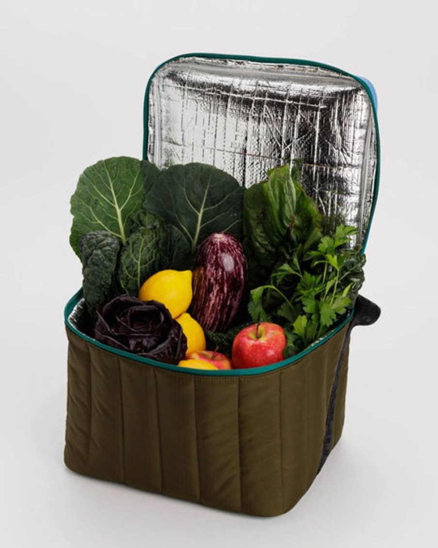 Tableware Baggu | Baggu - Puffy Cooler Bag - Tamarind Mix