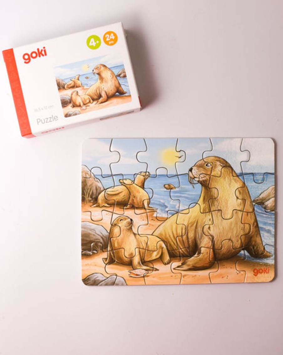 Kids & Babies GOKI | Goki - Mini Puzzle Australian Animals - Seal